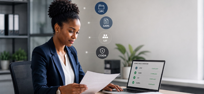 CIPC, SARS, UIF, COIDA ... Our Expertise Makes Compliance Easier