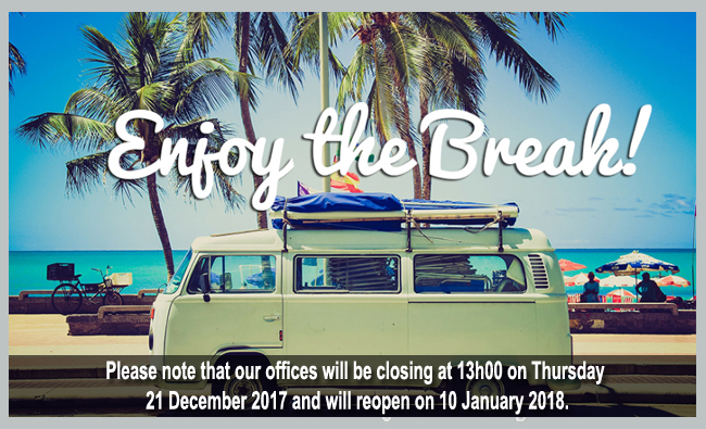 Enjoy the break!